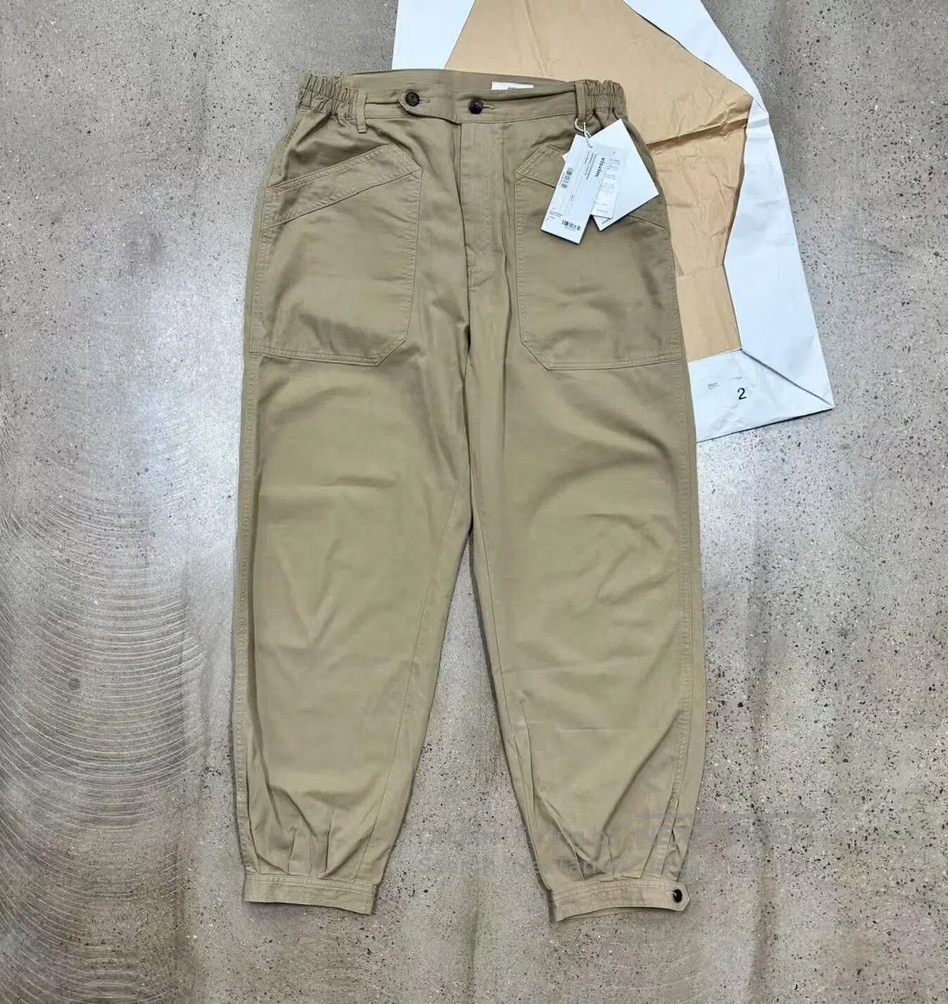 Visvim Visvim 23AW Carroll Beige Cargo Pants. Size US 26 / EU 42 - 1 Thumbnail