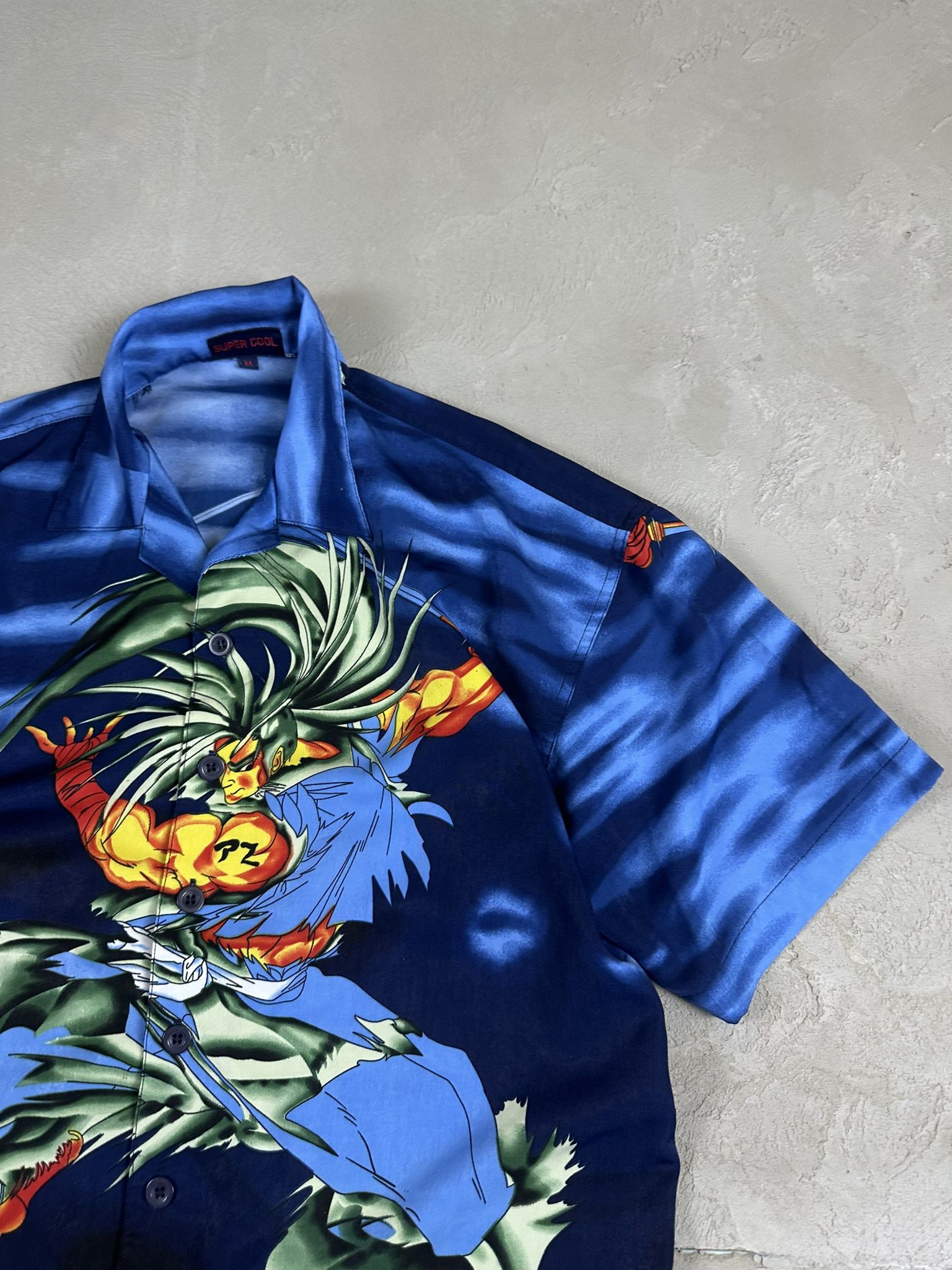 Japanese Brand Crazy Vintage Y2k Japanese Samurai Button Up Shirt Size US M / EU 48-50 / 2 - 7 Thumbnail
