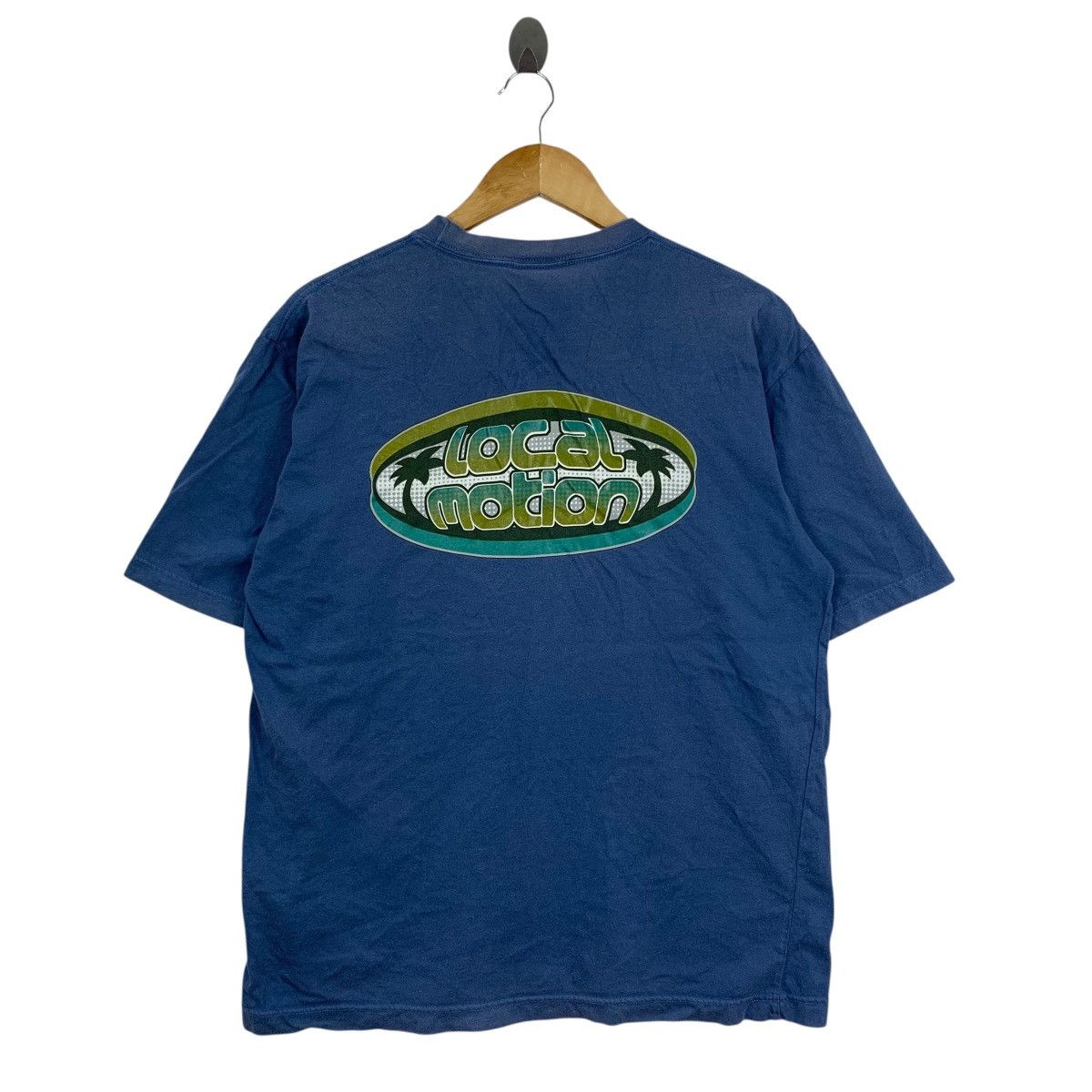 Vintage Vintage 90s LOCAL MOTION USA Surf Hawaii Koala Arts Tshirt Size US M / EU 48-50 / 2 - 1 Thumbnail