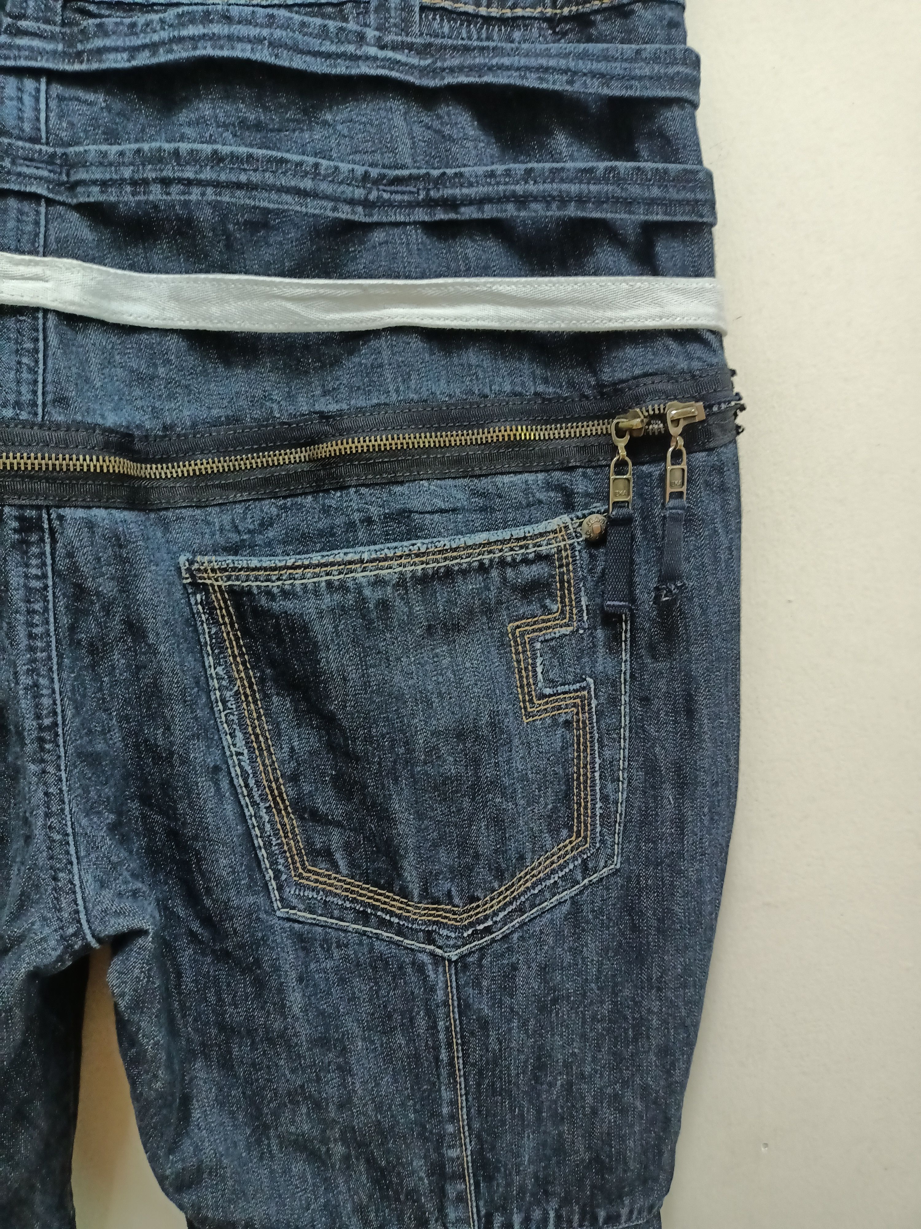 Marithe + Francois Girbaud Marithe Francois Girbaud rare design jeans Size US 38 / EU 54 - 9 Thumbnail