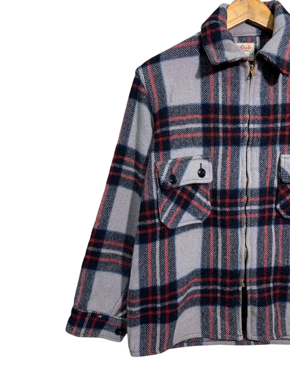 Vintage 🔥40s VTG NORTH COUNTRY PLAID TARTAN WORKSHIRTS Size US M / EU 48-50 / 2 - 2 Thumbnail
