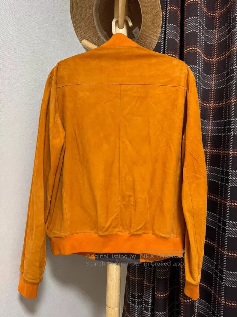 Hermes Hermes Goat and Suede Leather Jacket, Wearable Both Sides Size US L / EU 52-54 / 3 - 2 Thumbnail
