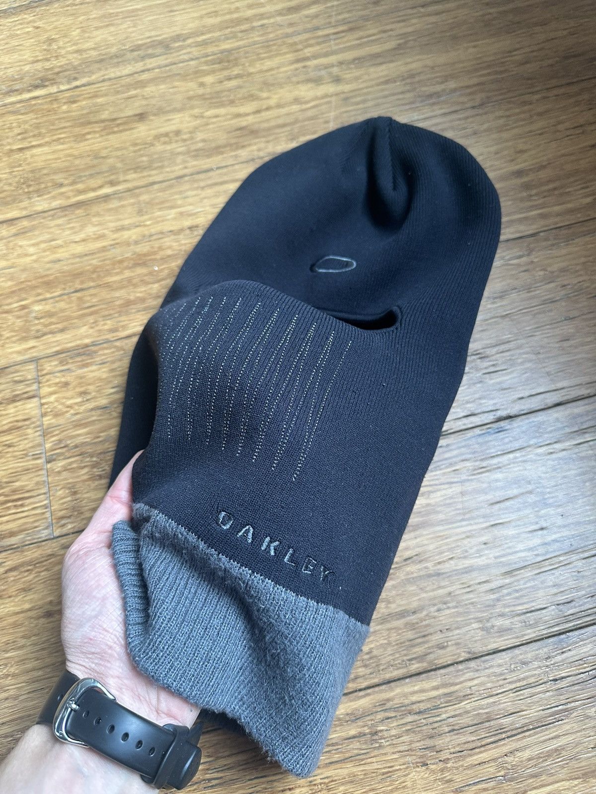 Oakley Oakley Vintage Balaclava Cagoule 3 in 1 Beanie Black bonnet Size ONE SIZE - 6 Thumbnail