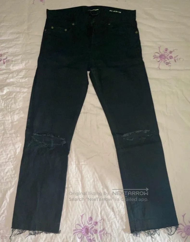 Saint Laurent Paris Saint Laurent Paris Cut nine-inch denim pants size 30 i Size US 30 / EU 46 - 2 Thumbnail