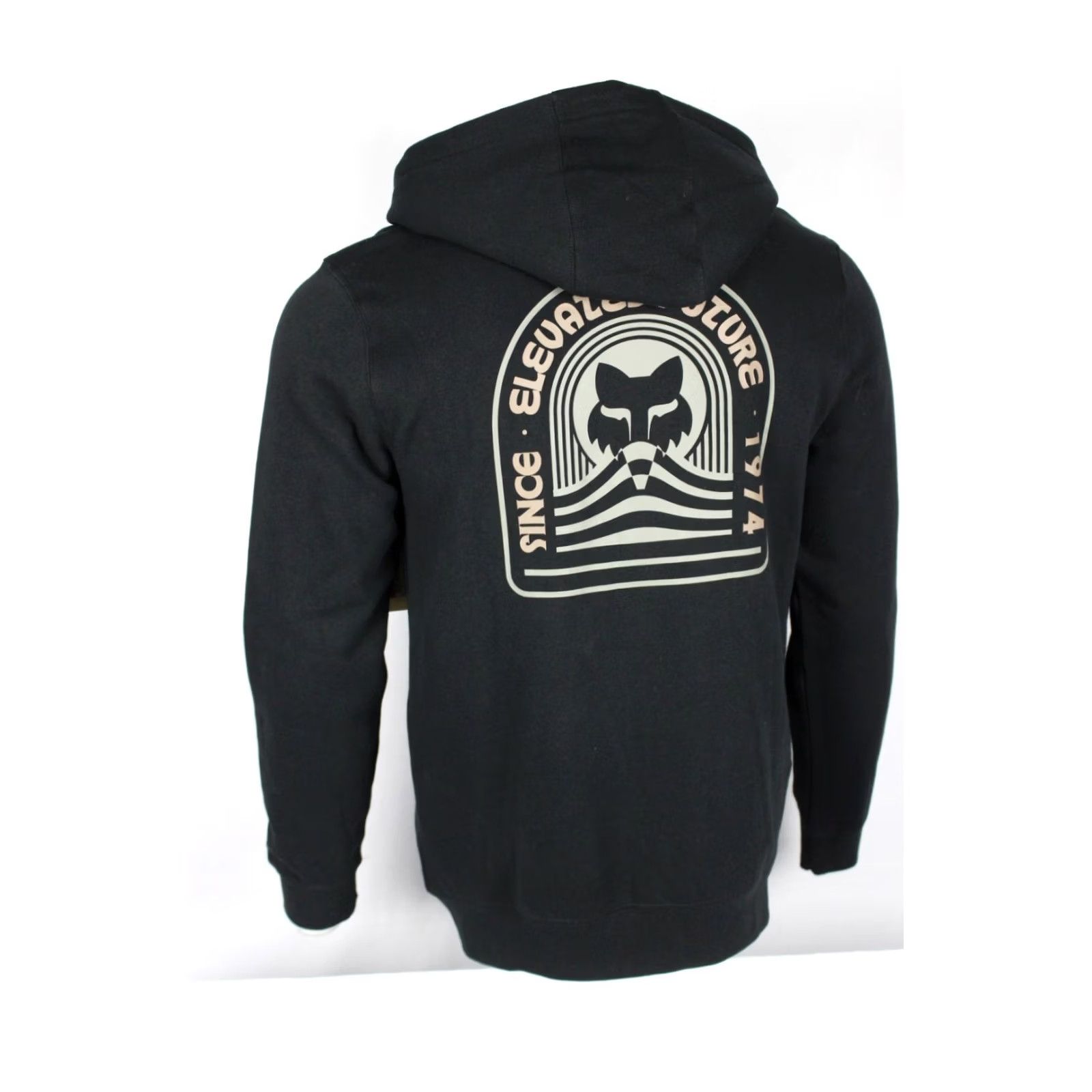 Fox Racing Fox Racing Men's Exploration Full Zip Fleece Hoodie ElevAted Future M Black Size US M / EU 48-50 / 2 - 2 Thumbnail