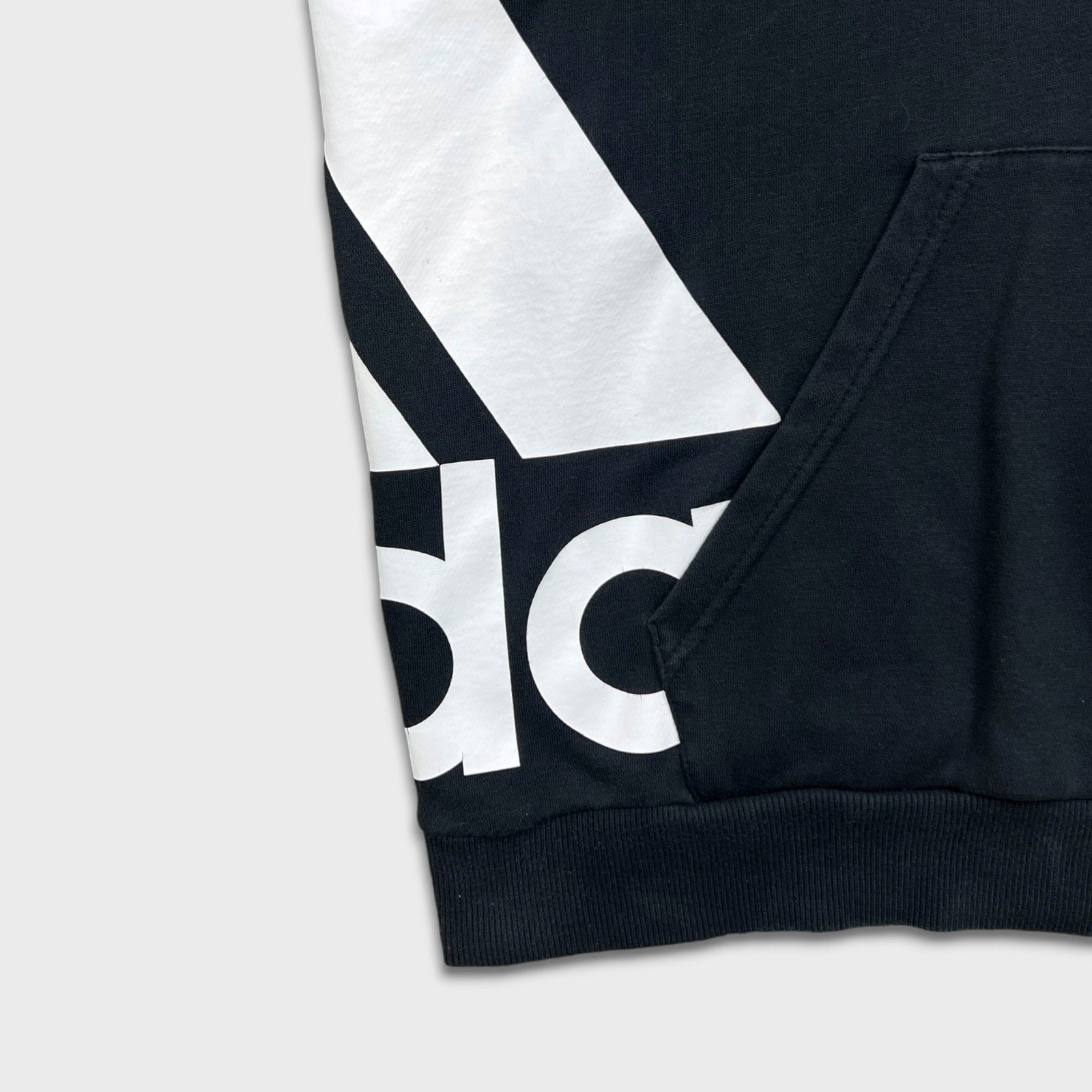 Adidas × Vintage Adidas Hoodie Medium Stripes Sports Pullover Sweatshirt Size US L / EU 52-54 / 3 - 3 Thumbnail