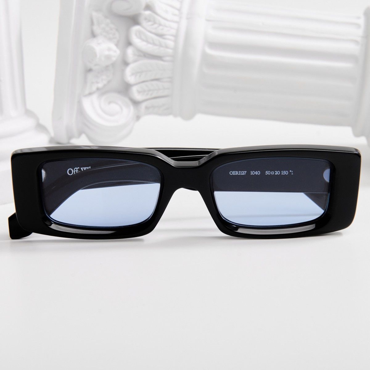 Off-White OFF WHITE ARTHUR BLACK SUNGLASSES Size ONE SIZE - 6 Thumbnail