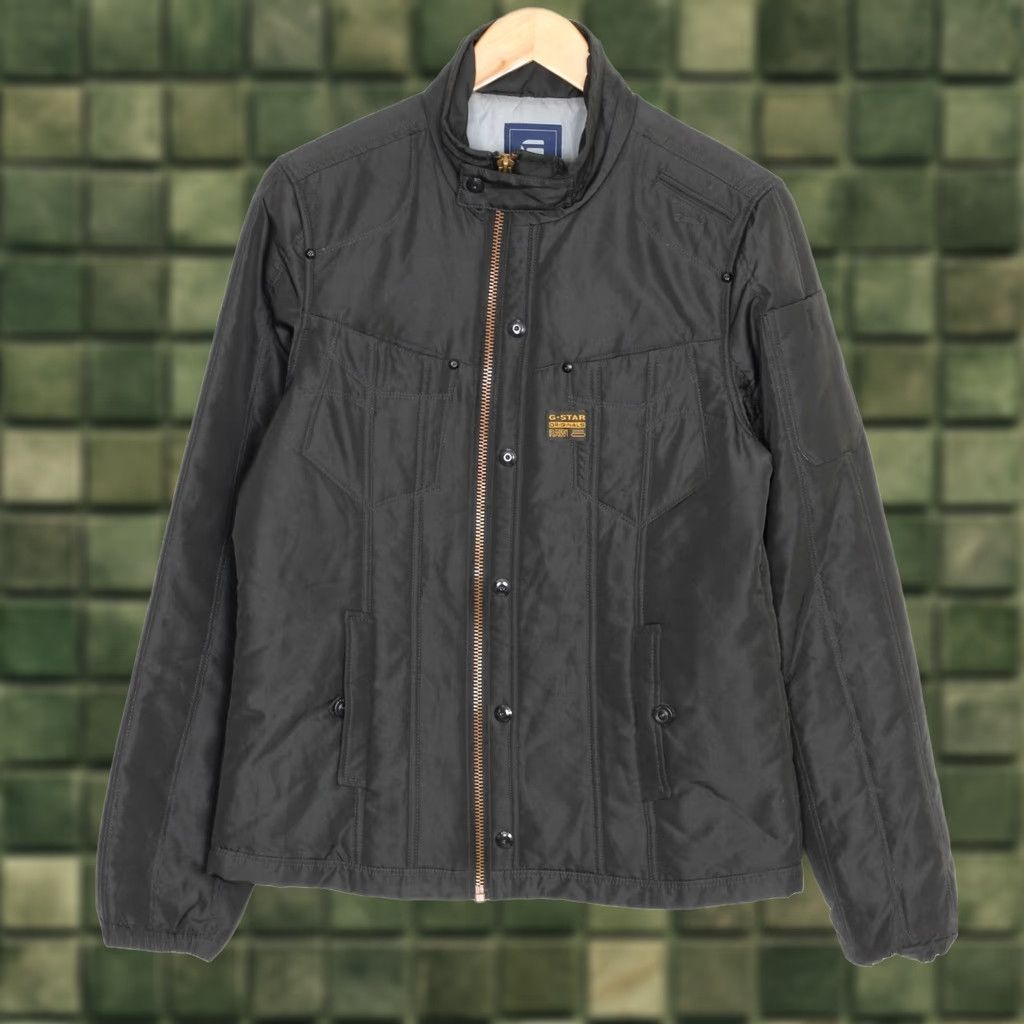 G-Star G-Star MODERNIST RADAR OVERSHIRT L/S Jacket Women M Black Canvas Jacket Womens Size M Modern Designer Casual Autumn Spring Summer Winter Size M / US 6-8 / IT 42-44 - 1 Thumbnail