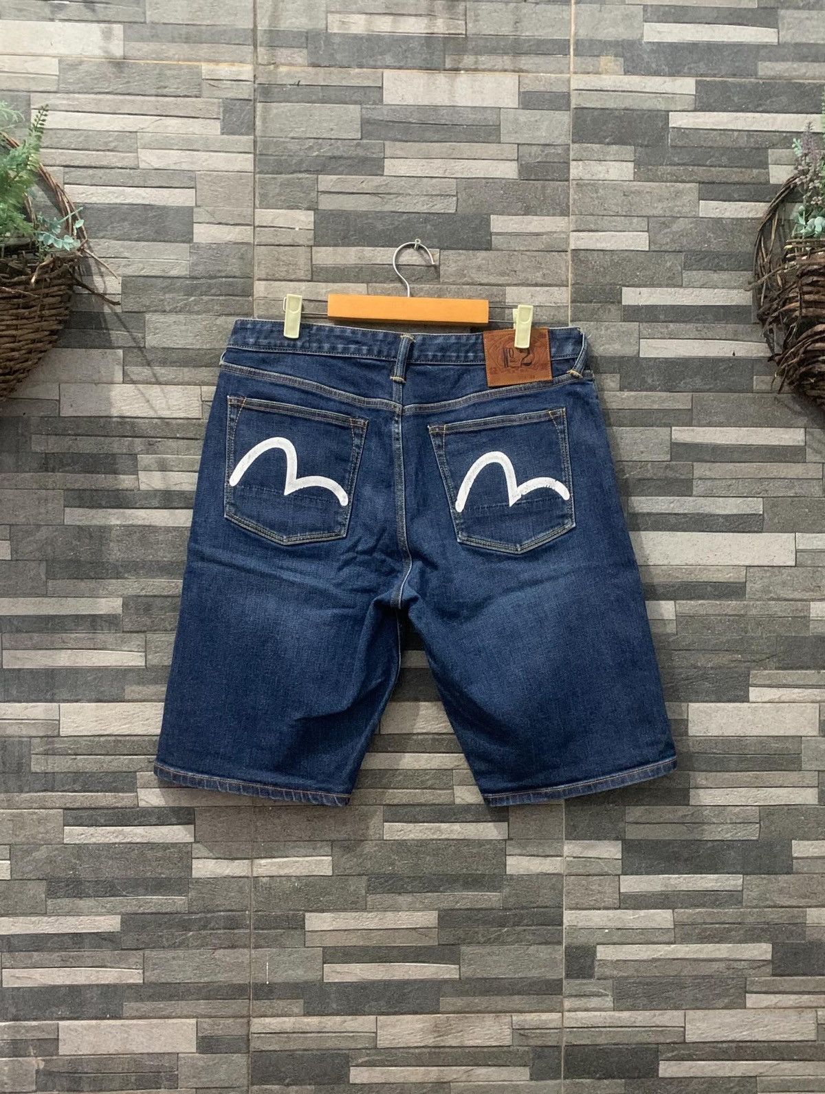 Evisu Evisu Selvedge Denim Shortpants Size US 34 / EU 50 - 1 Thumbnail