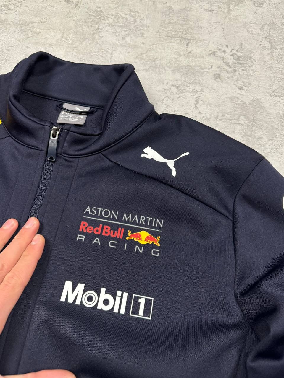 Puma × Red Bull Puma Red Bull Racing F1 Men's Team Full Zip Lightweight Size US XL / EU 56 / 4 - 8 Thumbnail
