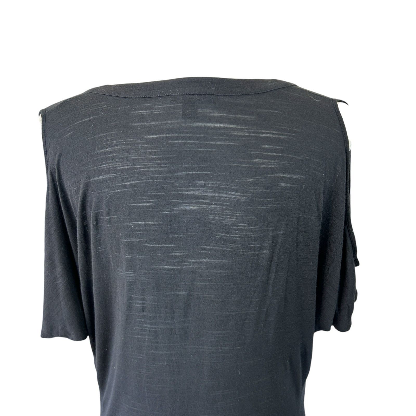 Lafayette 148 Lafayette 148 Top Large Black Minimalist Quiet Luxury Basics Size L / US 10 / IT 46 - 5 Thumbnail