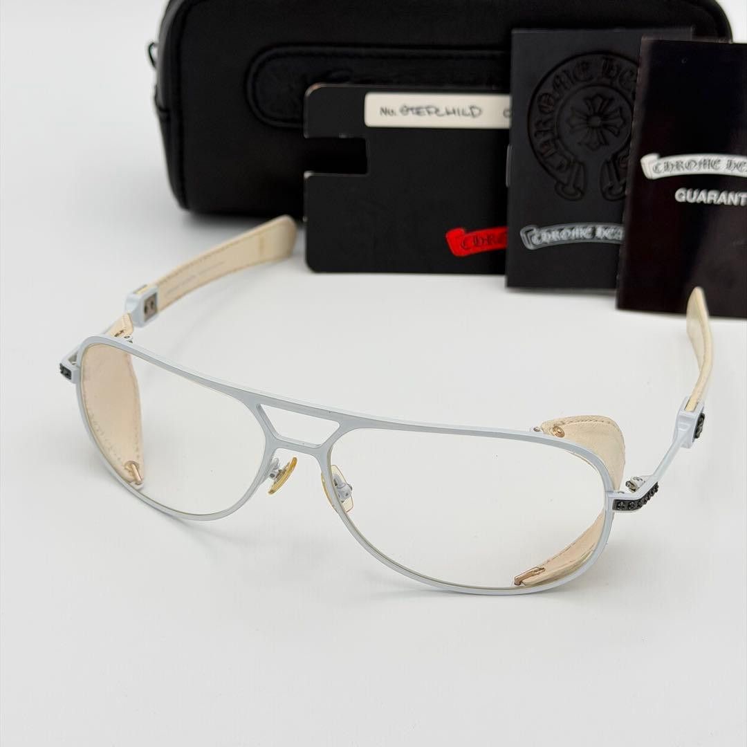 Chrome Hearts CHROME HEARTS STEP Child Sunglasses White Size ONE SIZE - 2 Thumbnail