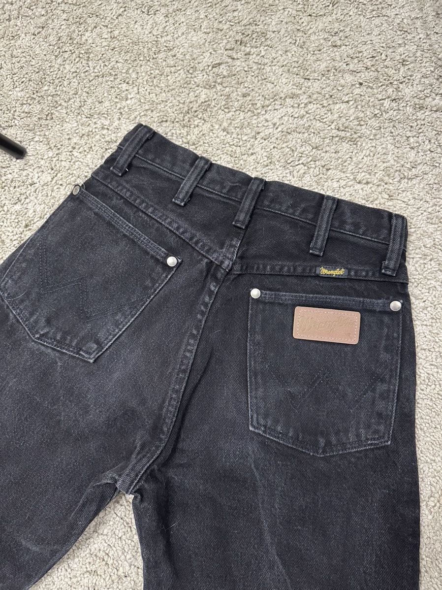 Wrangler Vintage Wrangler 13MWZWK faded black high waisted mom jeans Size 26" / US 2 / IT 38 - 6 Thumbnail