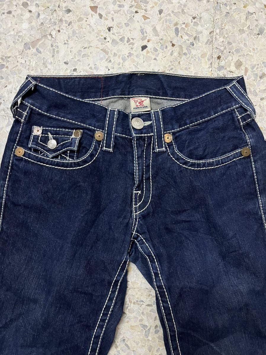 True Religion Vintage True Religion Frankie Big T Bootcut Denim Rare Cut Size US 33 - 6 Thumbnail