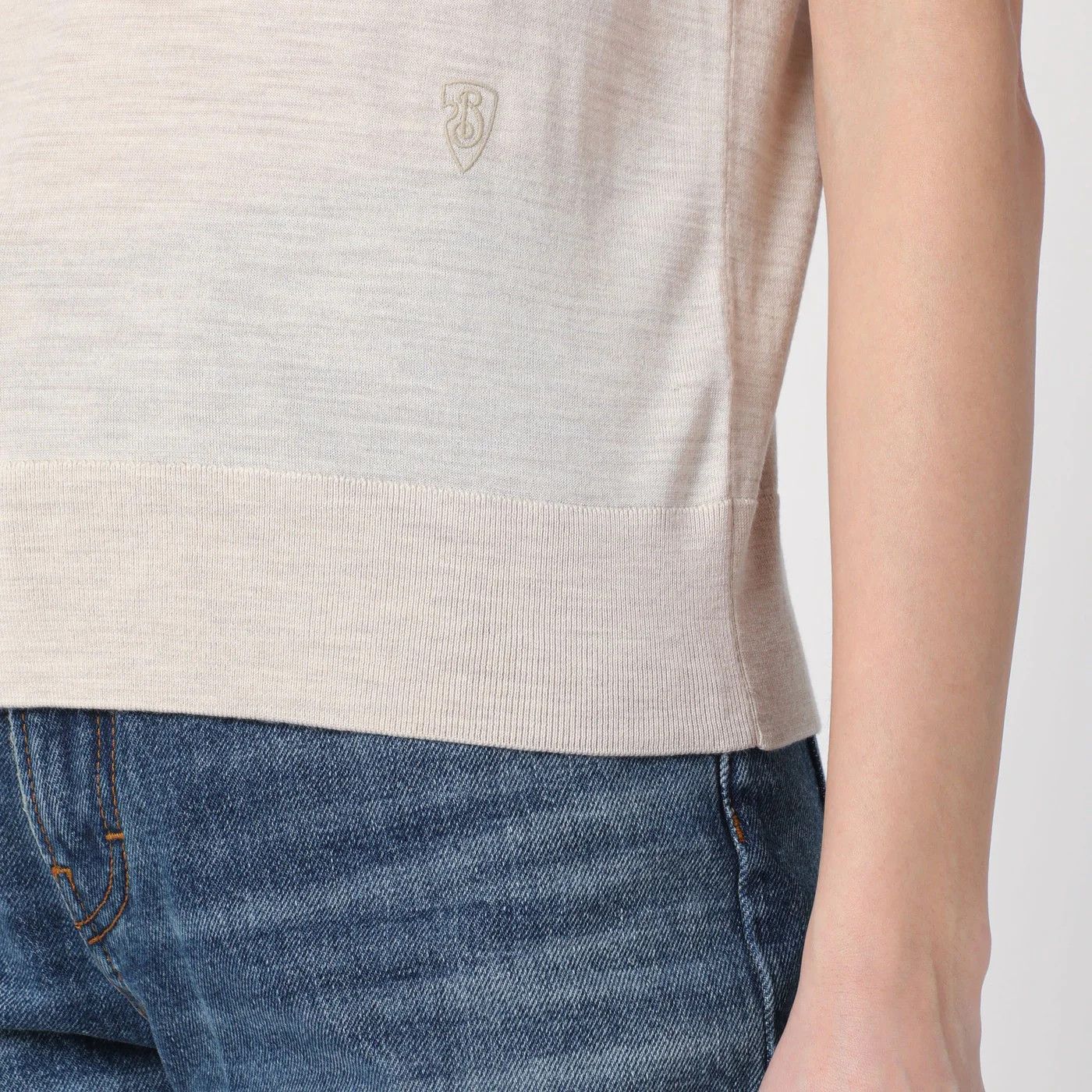 Burberry o1d2blof0426 Wool Sweater in Beige Size M / US 6-8 / IT 42-44 - 4 Thumbnail