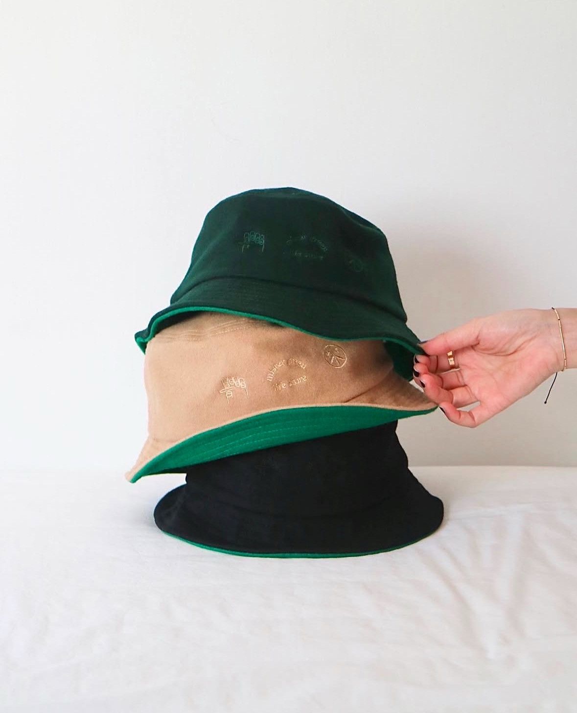 Mister Green Rare Mister Green Trifecta Bucket Hat Camel Size ONE SIZE - 1 Thumbnail