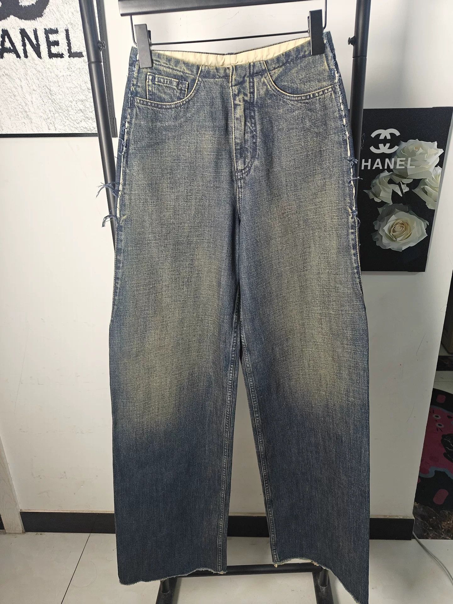 Maison Margiela Authentic Margiela Wide Leg Jeans Size US 31 - 1 Thumbnail