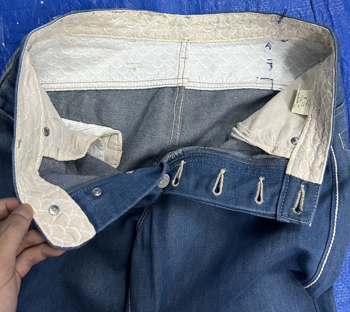 Japanese Brand × Vintage × mina perhonen VINTAGE MINA PERHONEN MADE IN JAPAN DENIM PANTS Size US 30 / EU 46 - 15 Thumbnail