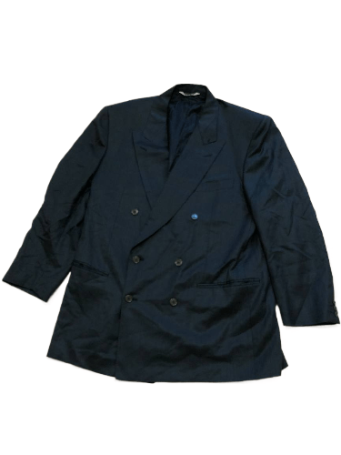 Lanvin Vintage Lanvin Paris Black Classic Fit Blazer Size 52R Size 52R - 1 Thumbnail