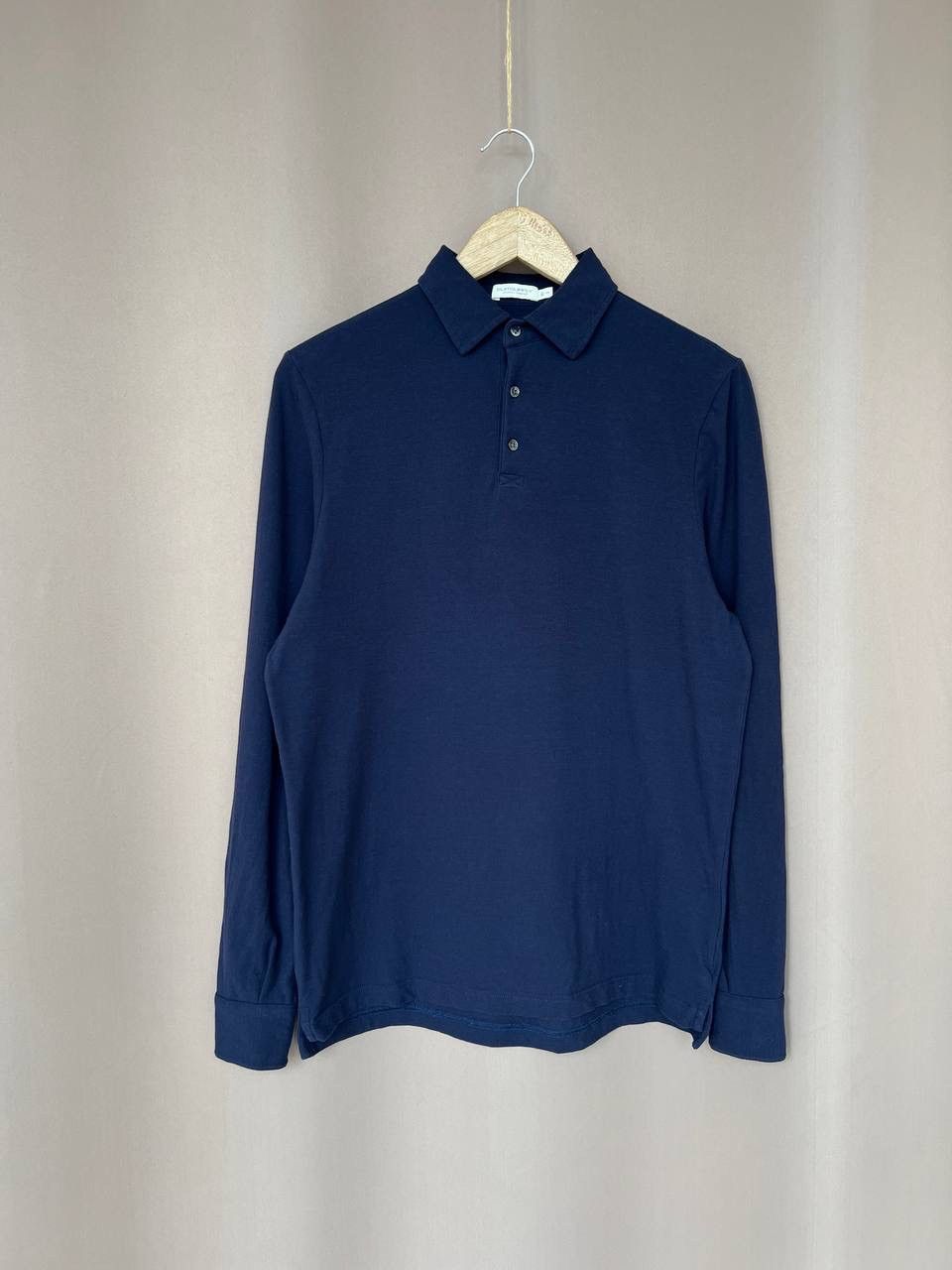 Suitsupply Suitsupply Collared Polo Long Sleeve Mens Size M Size US M / EU 48-50 / 2 - 1 Thumbnail