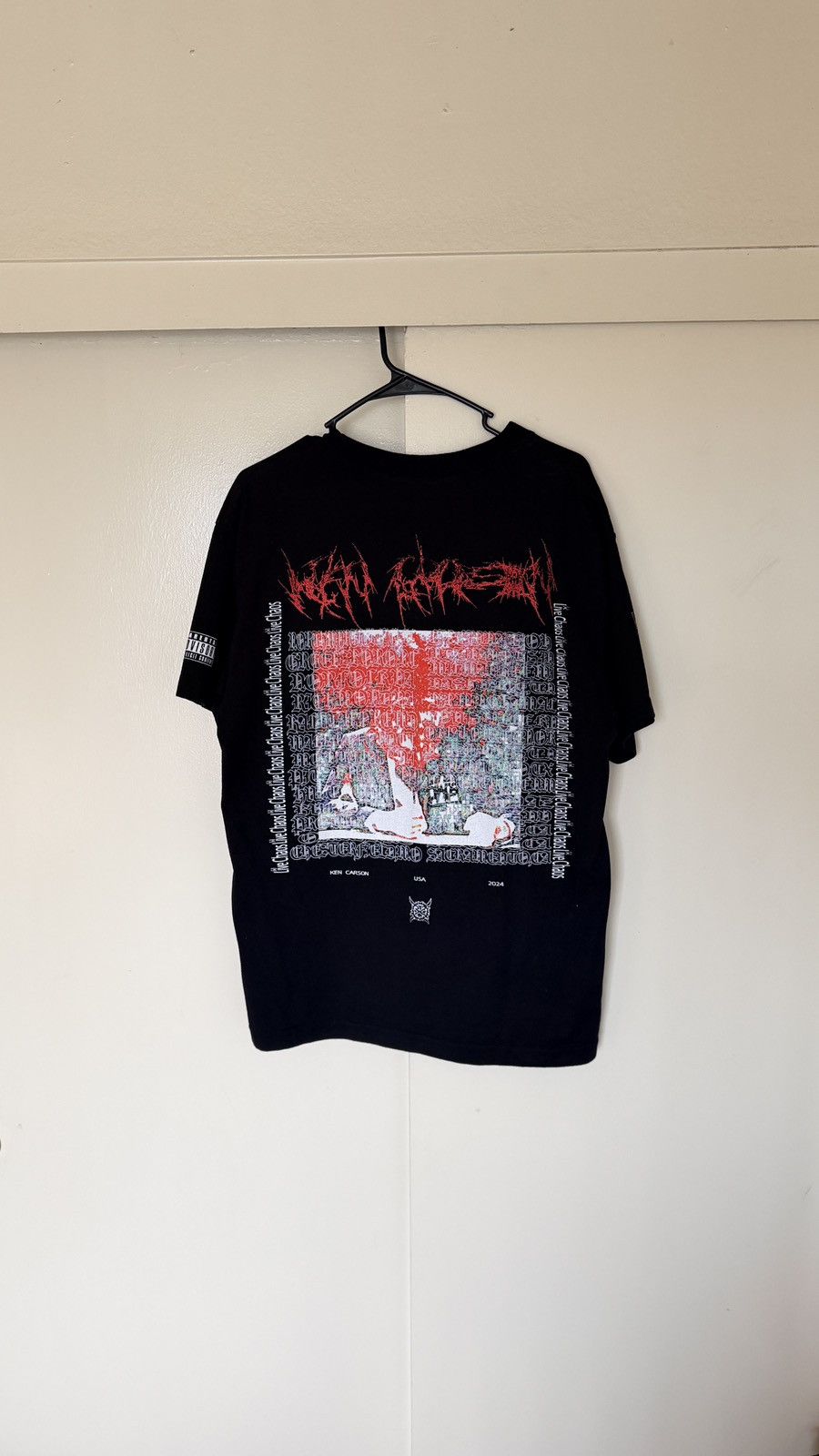 Ken Carson Ken Carson A Great Chaos Tour Merch Size US M / EU 48-50 / 2 - 2 Thumbnail