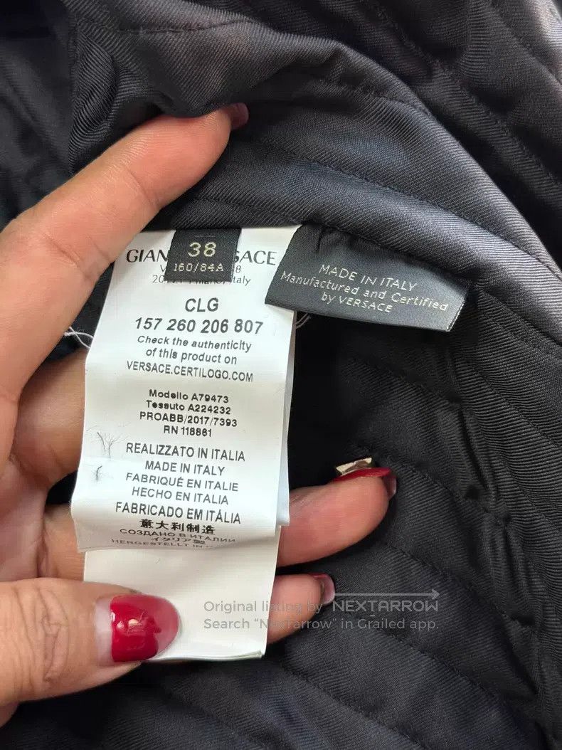 Versace Versace Rework full diamond jacket Size L / US 10 / IT 46 - 8 Thumbnail
