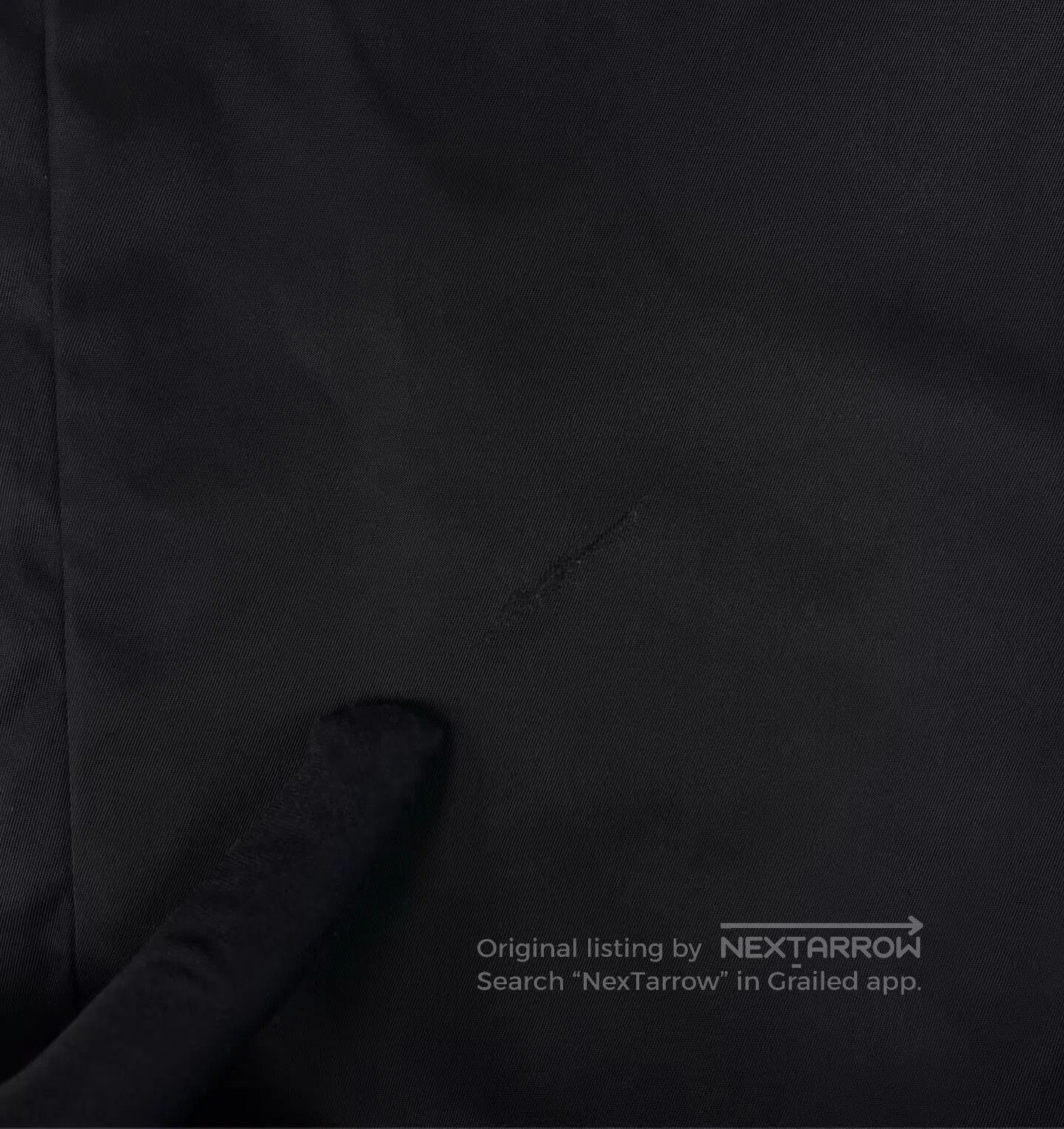 Prada Prada SS22 Black Recycled Nylon Logo Pants. Size US 36 / EU 52 - 6 Thumbnail