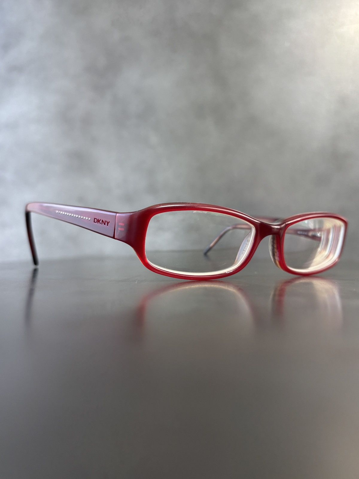 DKNY 2000s Vintage DKNY Eyeglasses Frames Studded Y2K Bayonetta Size ONE SIZE - 1 Thumbnail