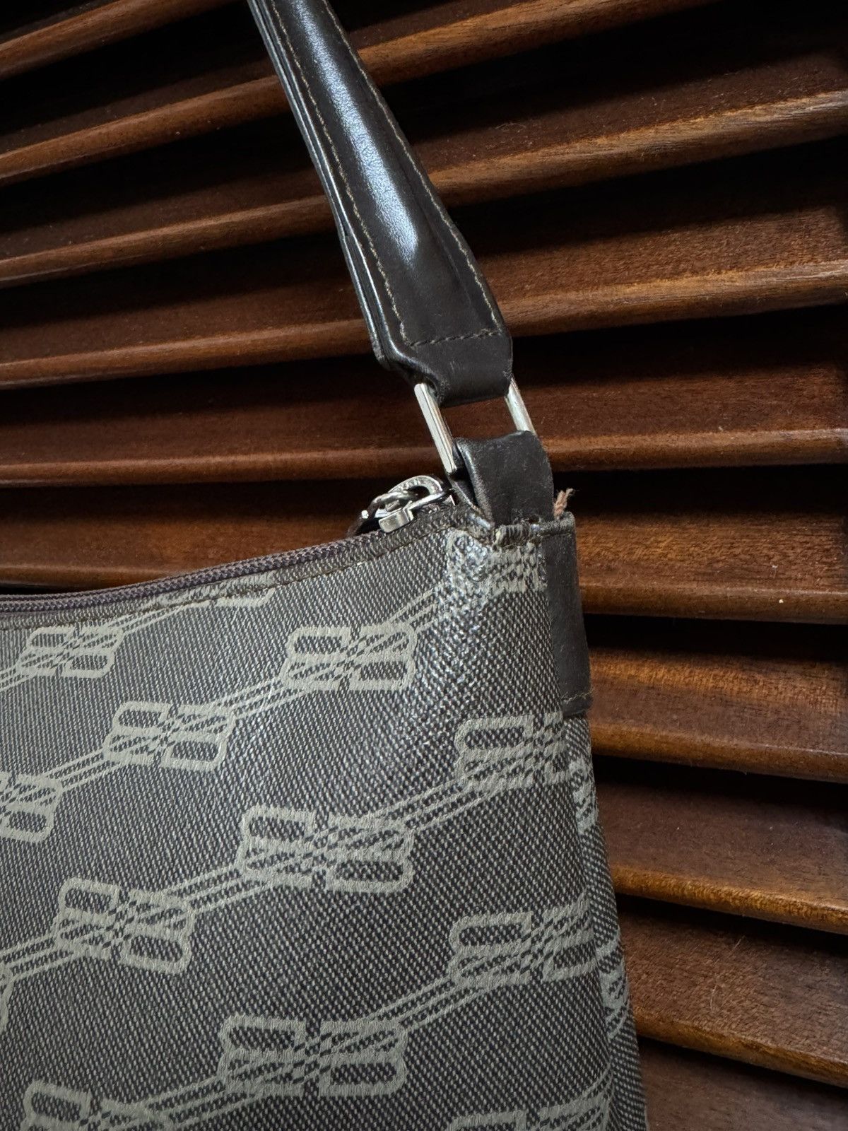 Balenciaga Balenciaga BB Monogram Canvas Satchel Size ONE SIZE - 11 Thumbnail