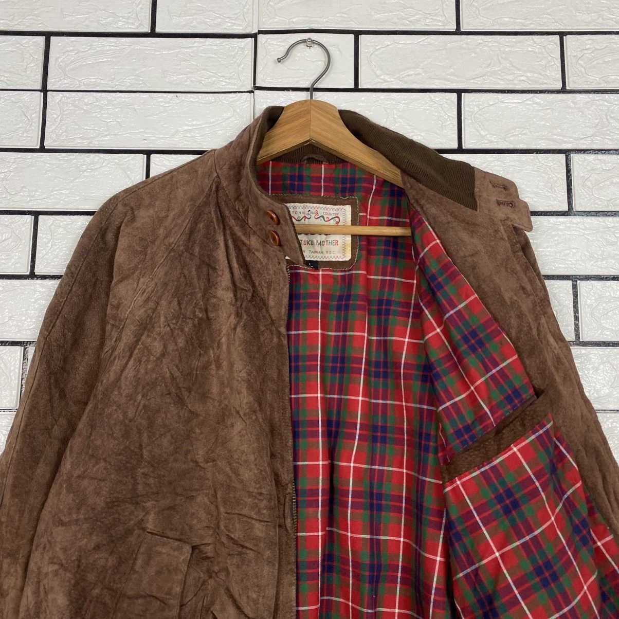 Japanese Brand 📌Vintage Leather Jacket Bomber Houston Harajuku Mother Size US L / EU 52-54 / 3 - 13 Thumbnail