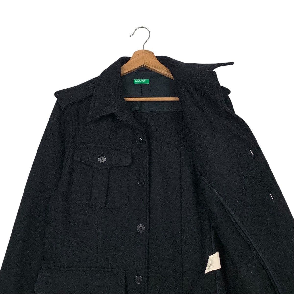 United Colors Of Benetton UNITED COLORS OF BENETTON Wool 4 Pocket Jacket #2483-C111 Size US S / EU 44-46 / 1 - 10 Thumbnail
