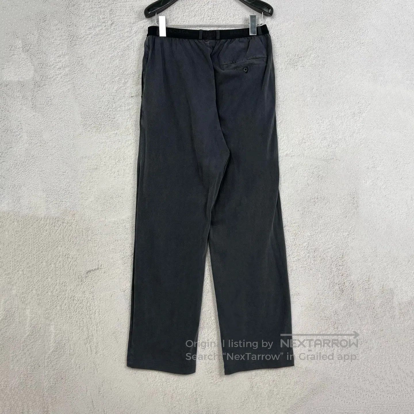 Balenciaga Balenciaga sizes Washable black waistband embroidered logo Size US 28 / EU 44 - 2 Thumbnail