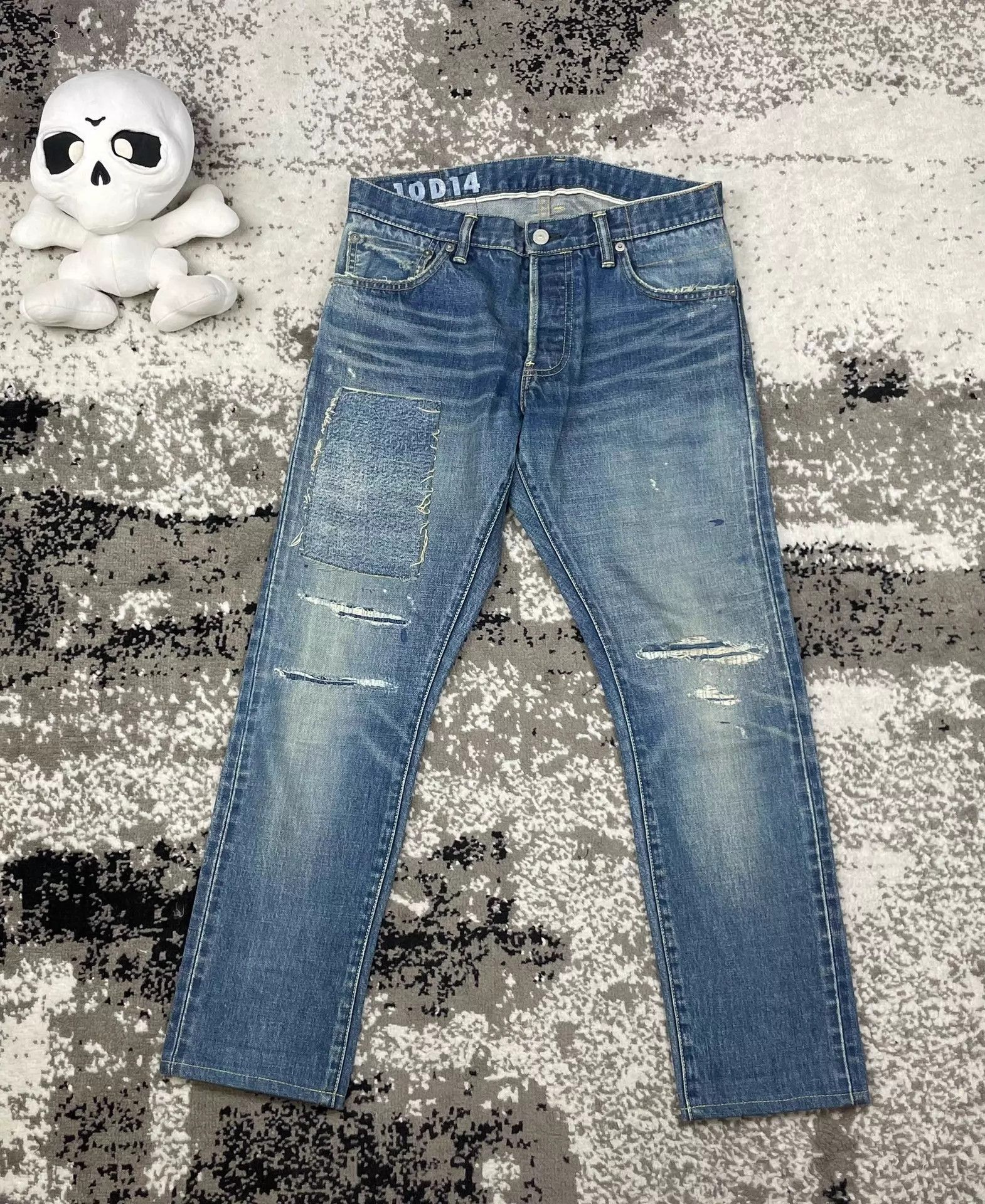 Visvim Visvim Social Sculpture 10 Damaged-29 Denim Jeans | Grailed