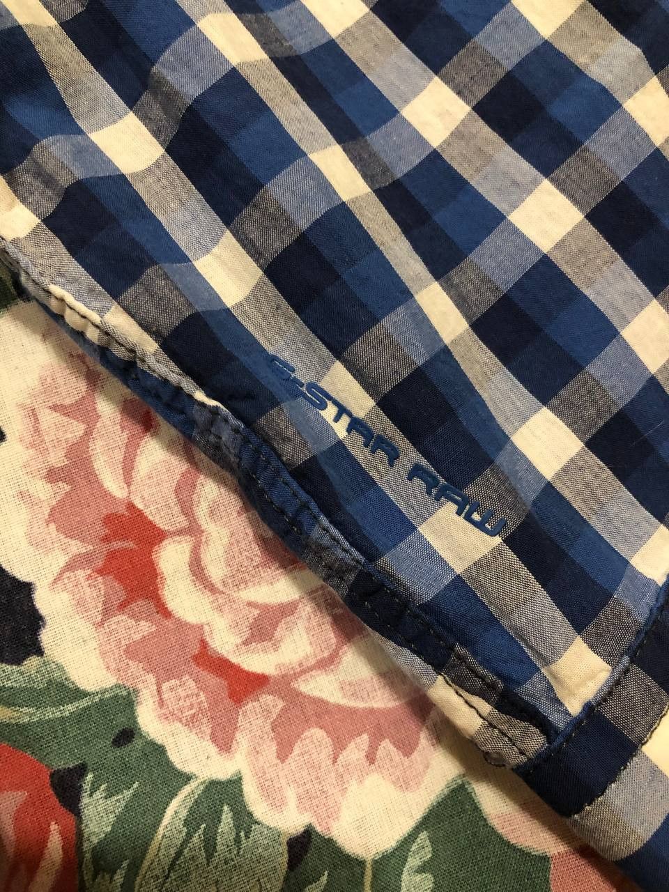 G-Star Vintage print Shirt big logo G-Star Raw Y2K GS size L Size US L / EU 52-54 / 3 - 5 Thumbnail