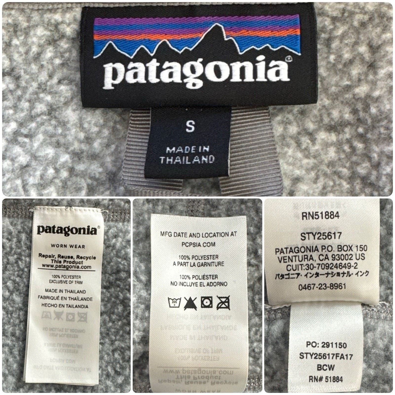 Patagonia PATAGONIA Women's Better Sweater 1/4-Zip Fleece Pullover S Size S / US 4 / IT 40 - 9 Thumbnail