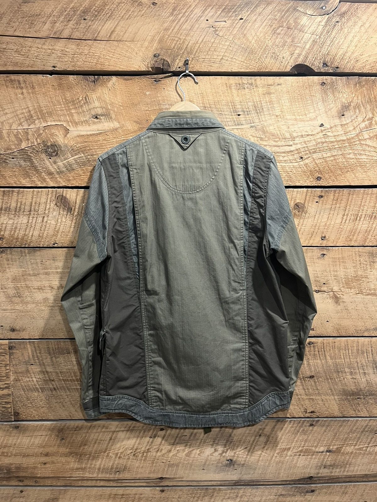 White Mountaineering White Mountaineering Cloth Military Jacket Olive Green Size US L / EU 52-54 / 3 - 12 Thumbnail