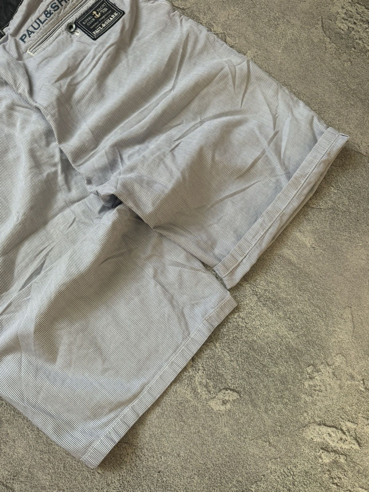 Designer × Paul & Shark Paul & shark yachting 🦈 I52 USA36 striped shorts 🩳 casual Size US 36 / EU 52 - 3 Thumbnail