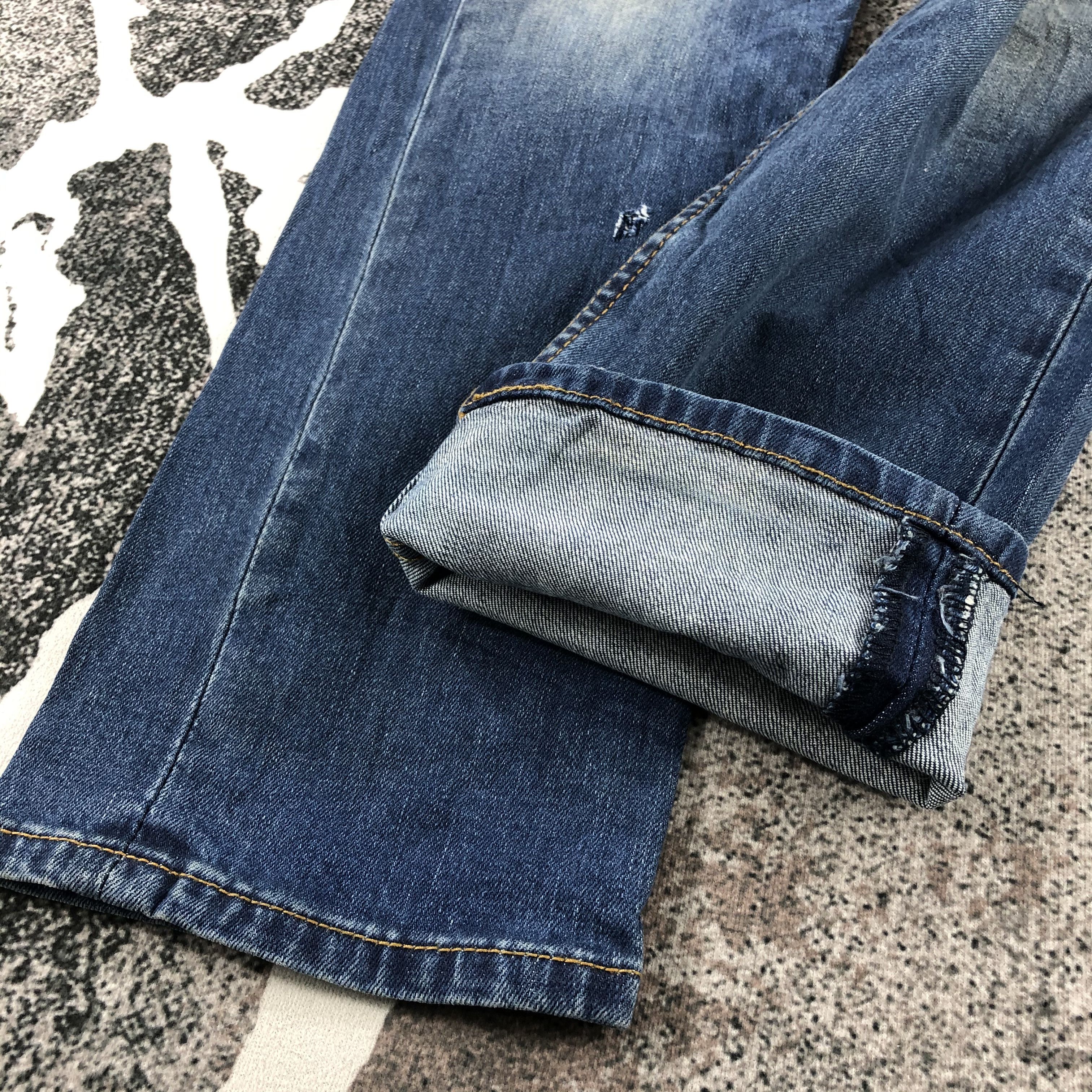 Levi's Levi's 511 Jeans Distress Faded Blue KJ984 Size US 32 / EU 48 - 6 Thumbnail