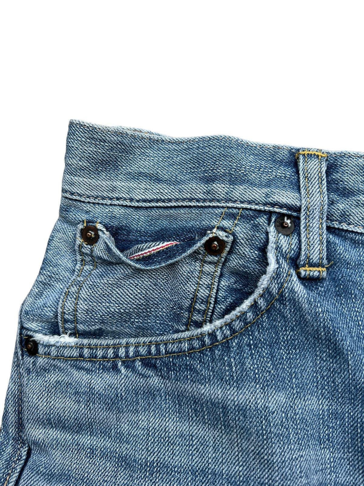 Edwin Vintage Edwin 505z Selvedge Wide Denim Jeans 33x32 Size US 33 - 9 Thumbnail