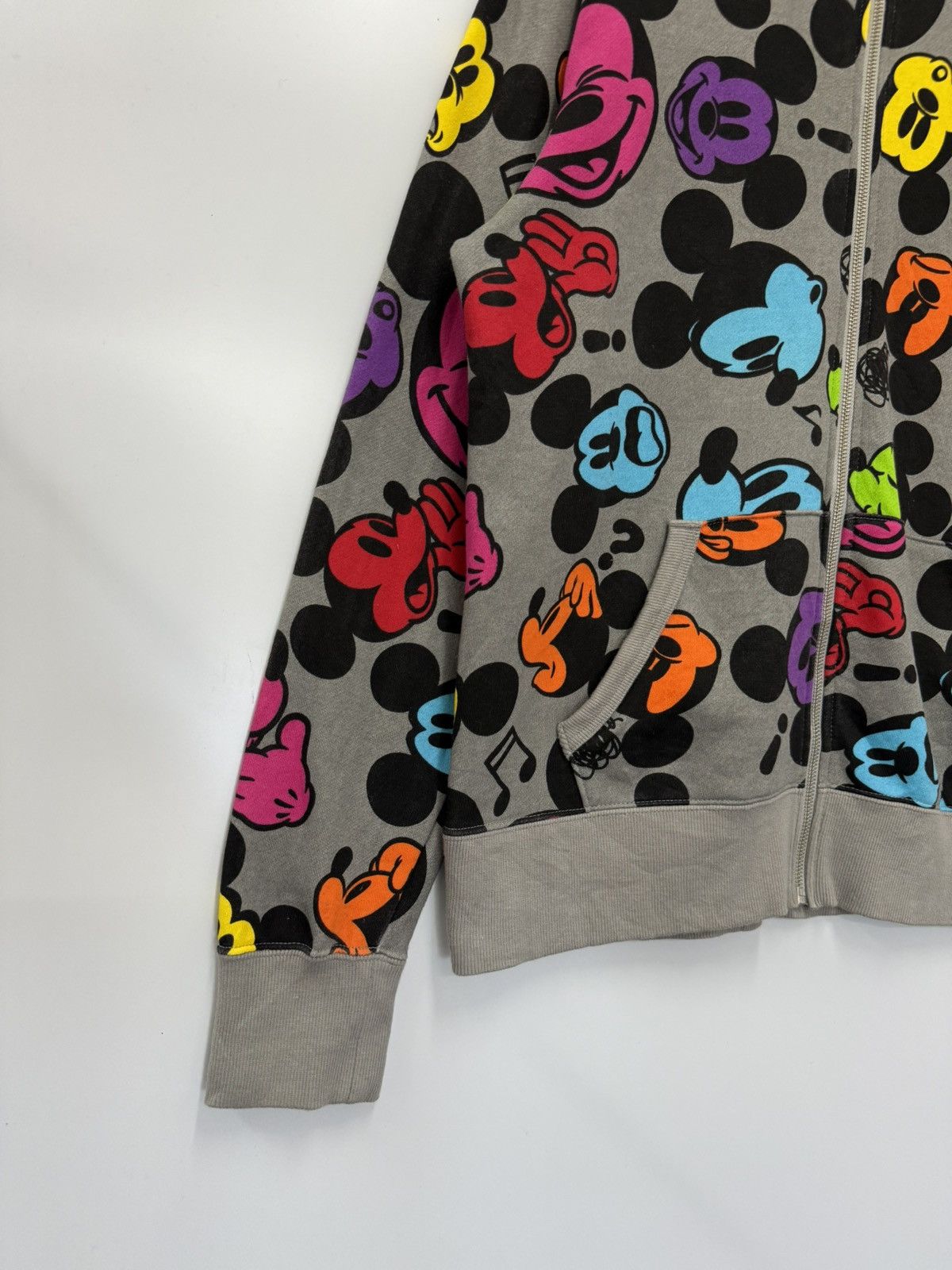 Disney 🔥 VTG Y2K Mickey Full Printed by DisneyLand Sweat Hoodie Size US M / EU 48-50 / 2 - 3 Thumbnail