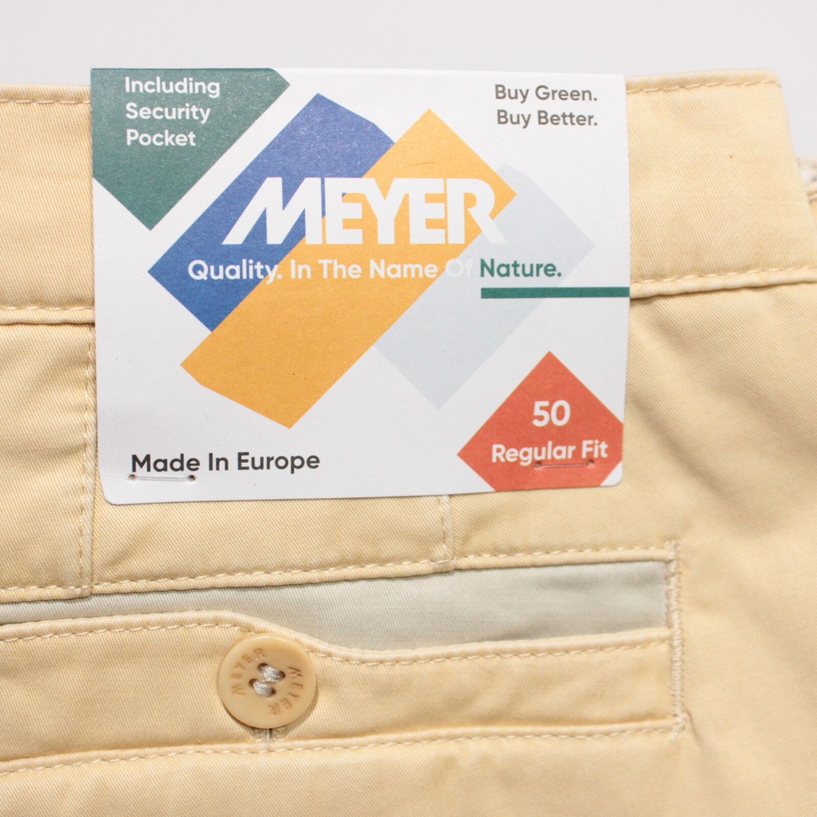 Other Meyer New with tags 5 Pocket Size 34 US In Yellow Size US 34 / EU 50 - 5 Thumbnail