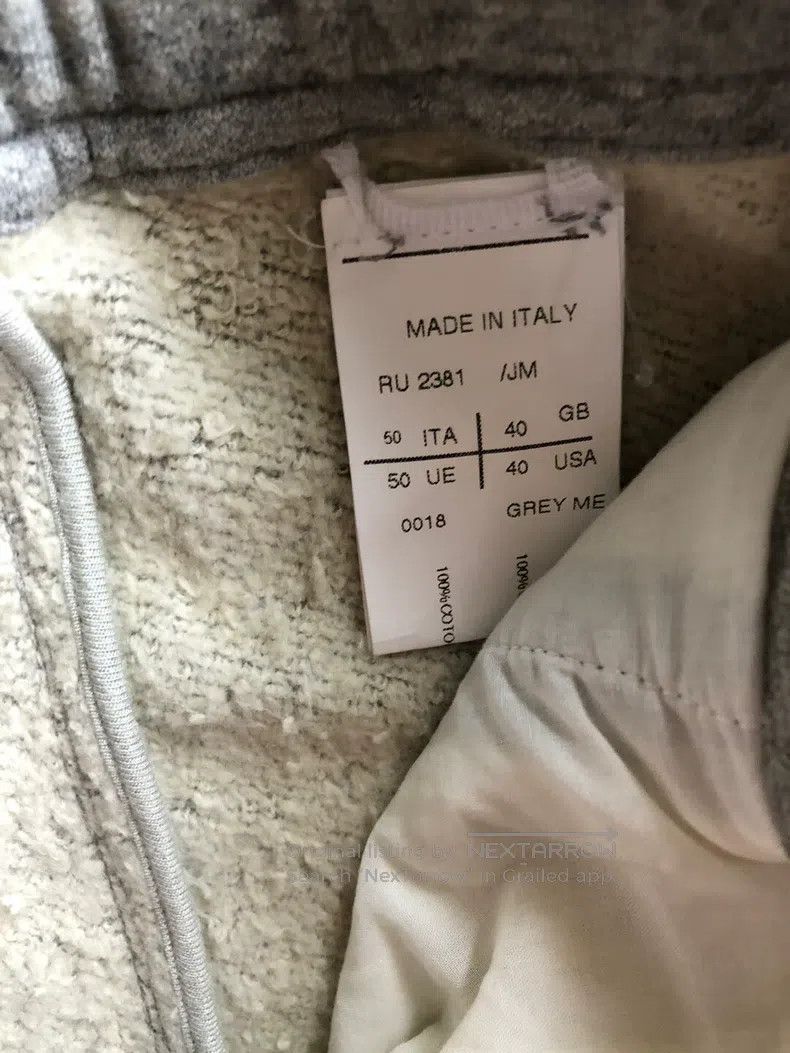 Rick Owens Rick Owens Mainline Grey Cropped Pants Size US 40 / EU 56 - 5 Thumbnail