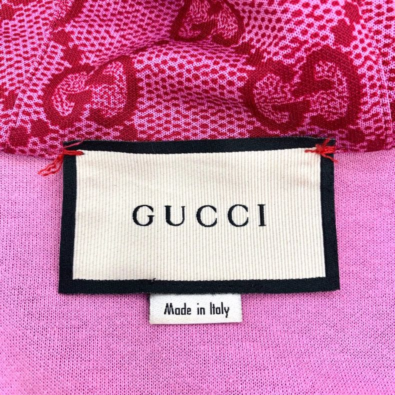 Gucci GucciColor-blocking logo old flower full print cotton hoode Size S / US 4 / IT 40 - 6 Thumbnail