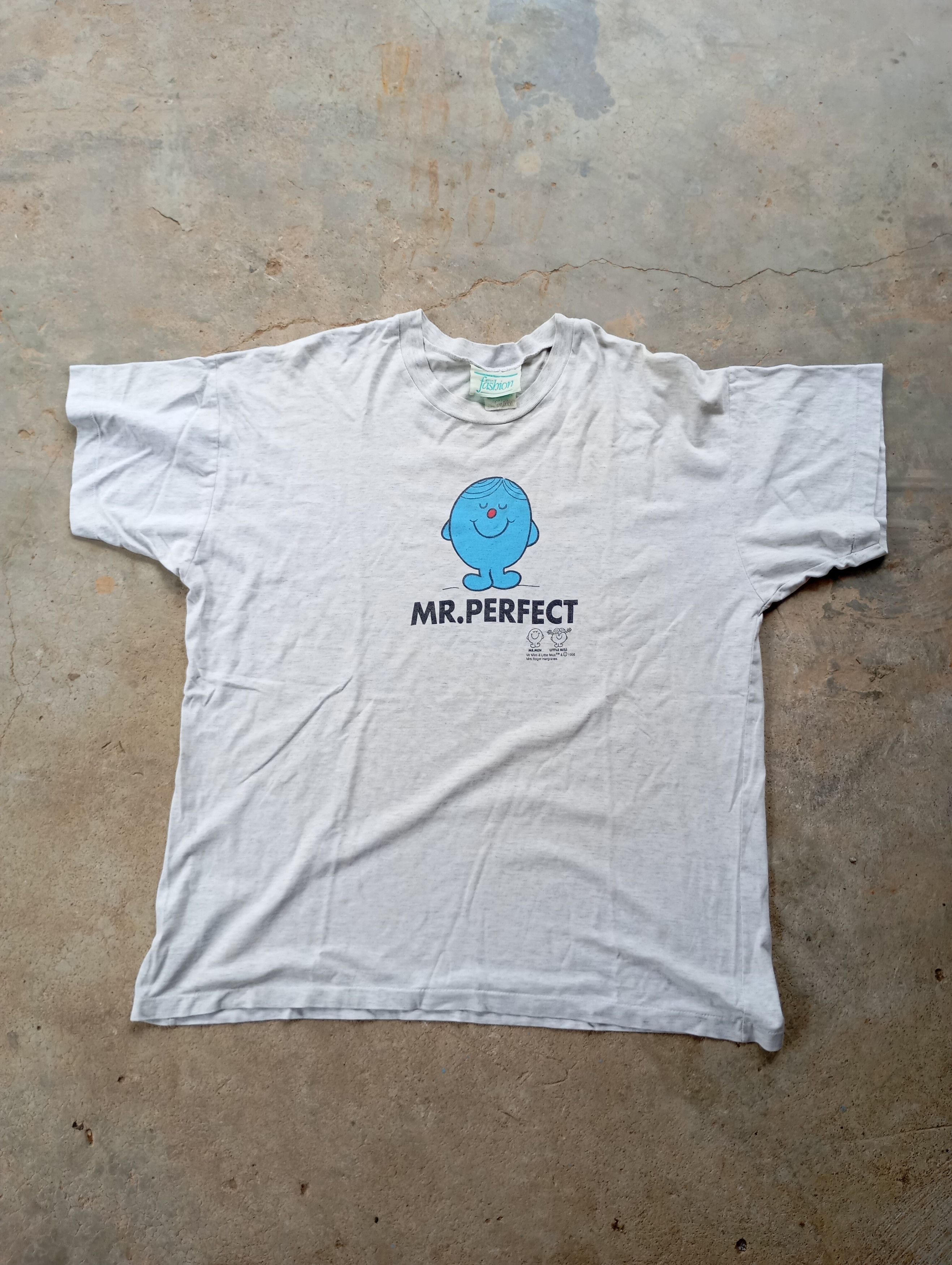 Vintage Vintage 1996 Mr. Perfect T shirts Size US XXL / EU 58 / 5 - 1 Thumbnail