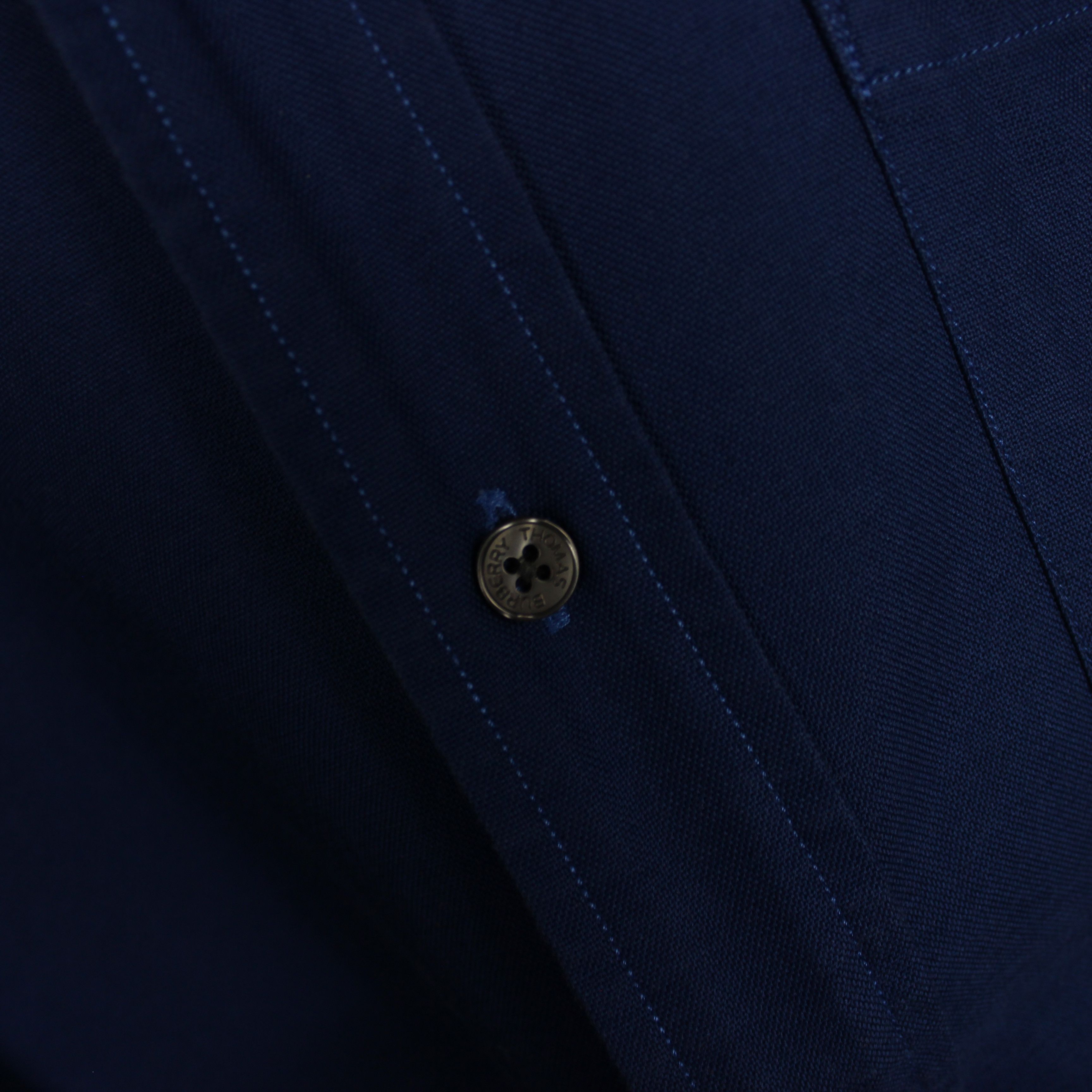 Burberry Thomas Burberry vintage buttons ups shirt rarity S M Size US M / EU 48-50 / 2 - 5 Thumbnail