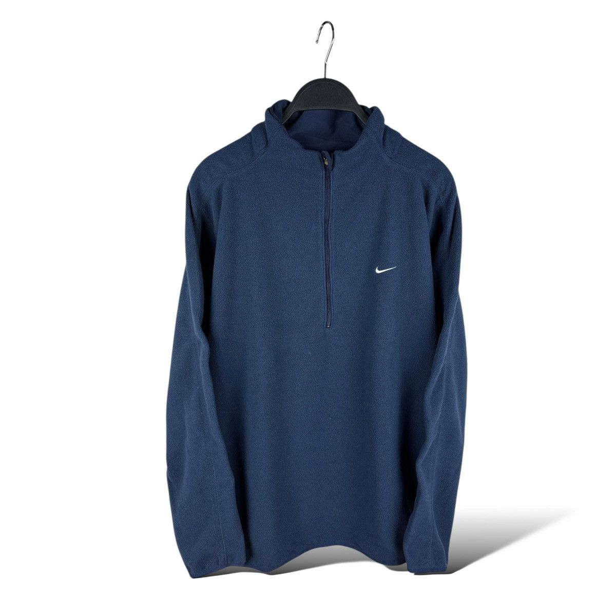 Nike Vintage Y2K Nike Therma Fit Fleece Pullover 1/2 Zip Size US L / EU 52-54 / 3 - 1 Thumbnail