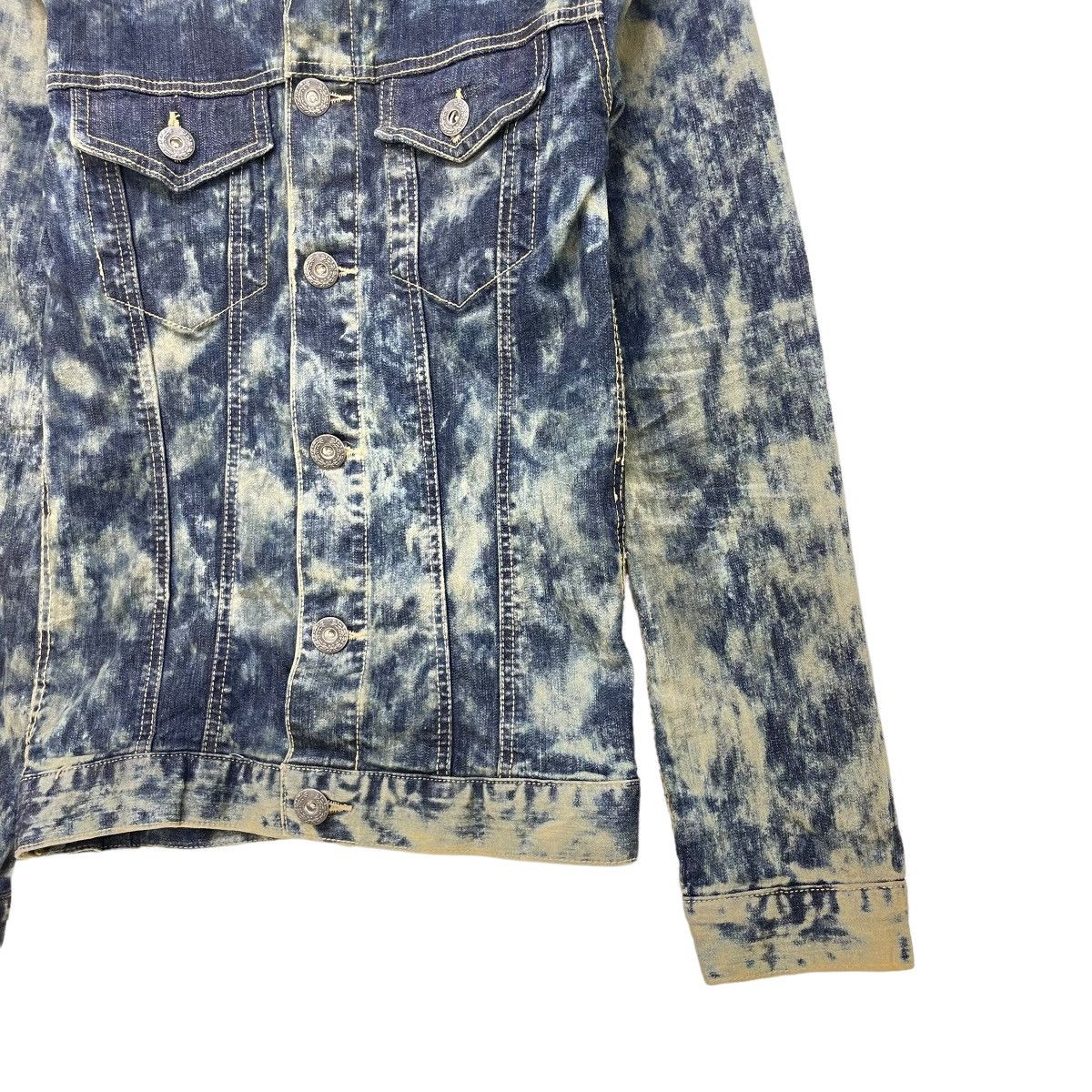 Japanese Brand × Vintage Japanese Brand Lab Code Acid Wash Denim Jacket Size S / US 4 / IT 40 - 5 Thumbnail