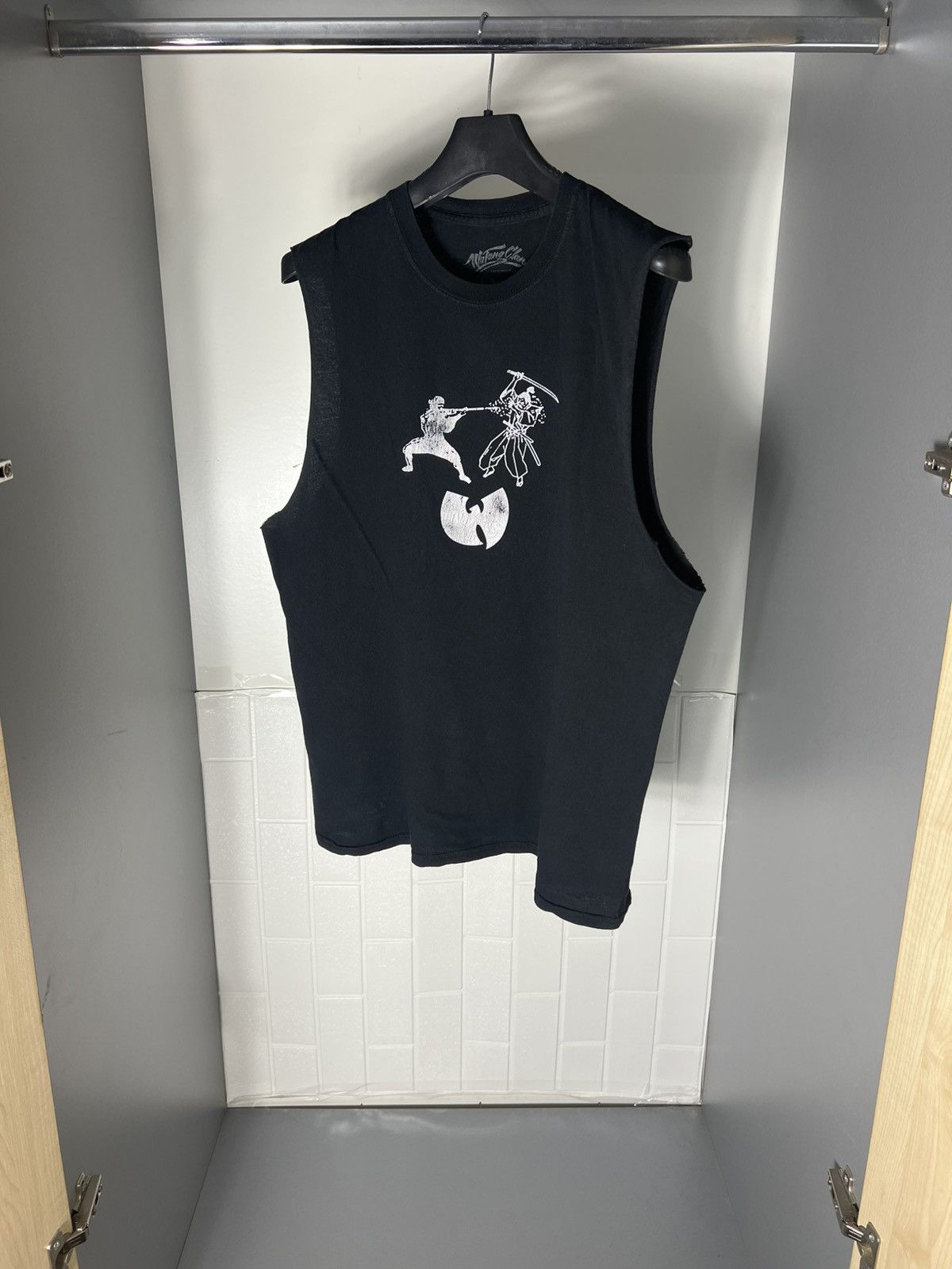 Vintage × Wu-Tang Clan VERY RARE WU TANG CLAN DOUBLE PRINTED SAMURAY RETRO 90s Y2K Size US S / EU 44-46 / 1 - 4 Thumbnail