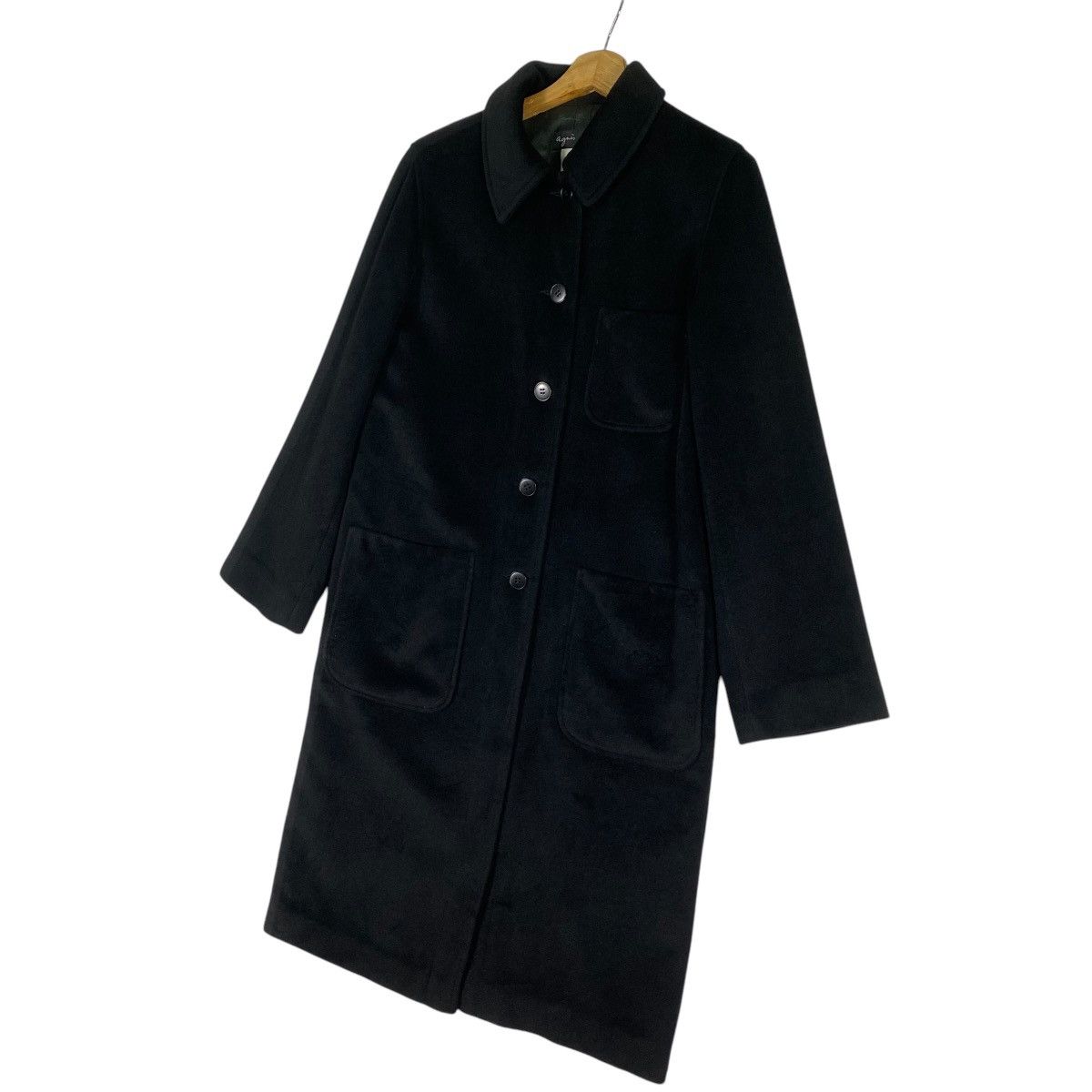 Vintage × agnes b. Vintage Agnes B Paris Long Jacket Wool Size S / US 4 / IT 40 - 3 Thumbnail