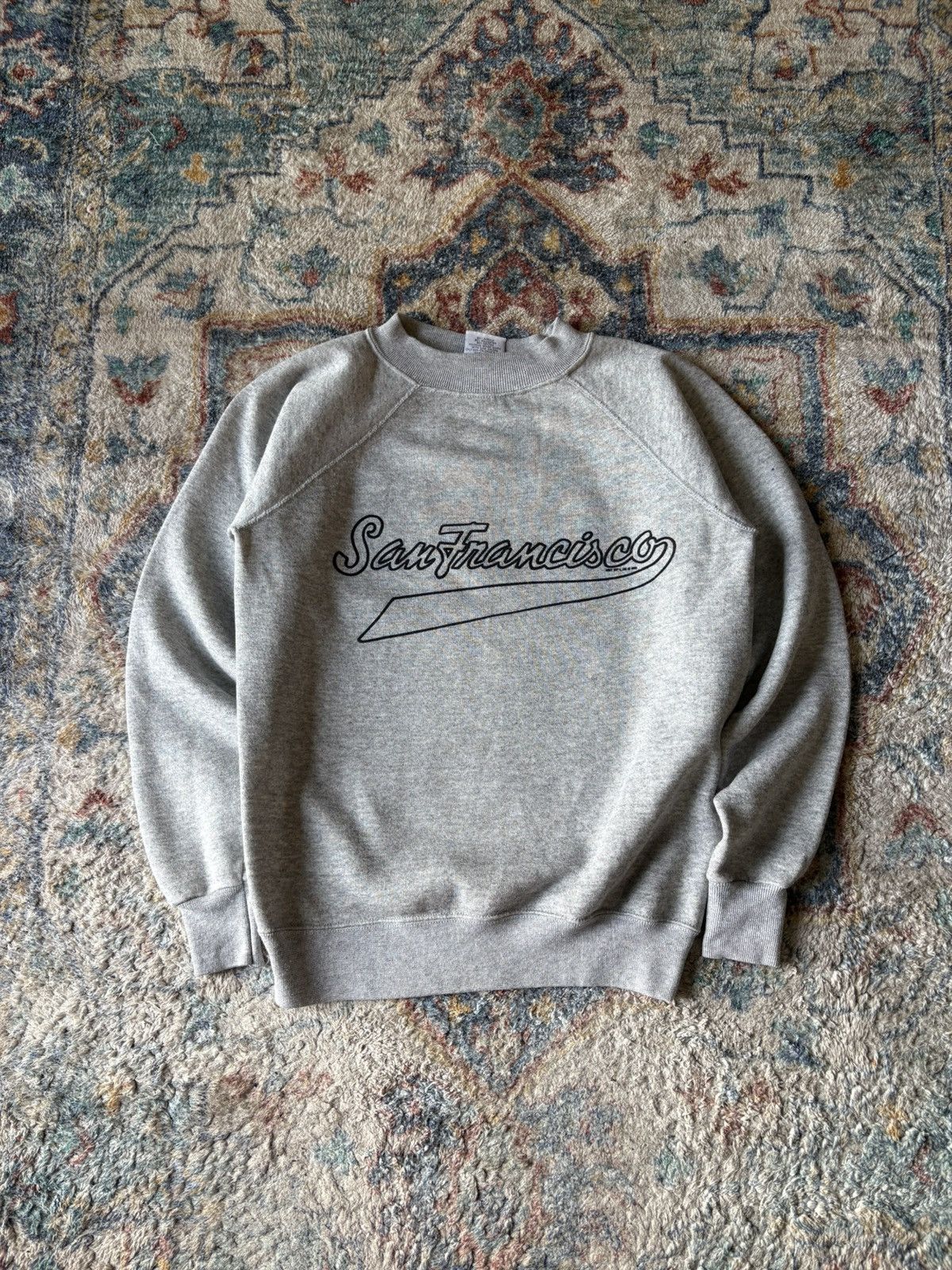 Vintage Vintage San Francisco Spellout Crewneck Medium Size US M / EU 48-50 / 2 - 1 Thumbnail